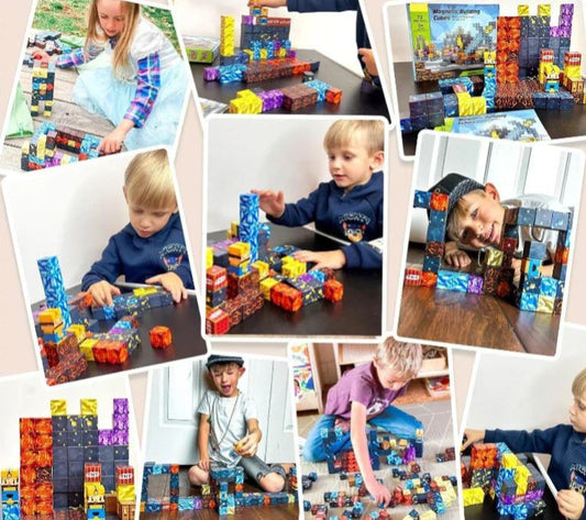 Magnetic Building Blocks STEM Toys Ages 3+