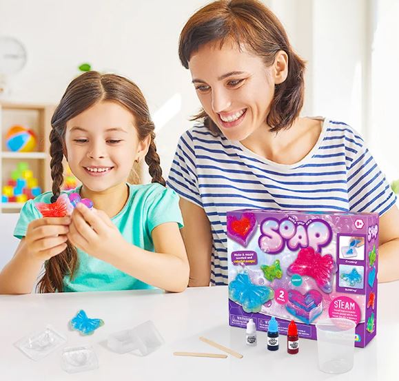 DIY Handmade Soap Kit for Kids – Creative STEM Fun You Can Customize! Ages 8+