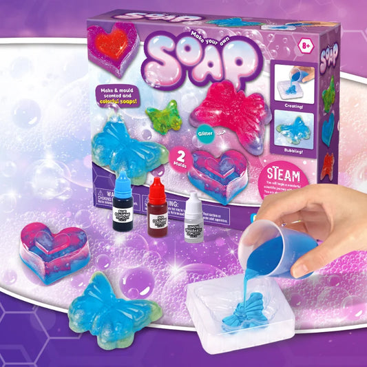 DIY Handmade Soap Kit for Kids – Creative STEM Fun You Can Customize! Ages 8+