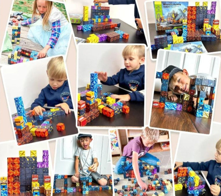 Magnetic Building Blocks STEM Toys Ages 3+