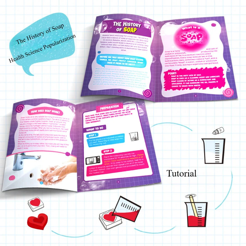 DIY Handmade Soap Kit for Kids – Creative STEM Fun You Can Customize! Ages 8+