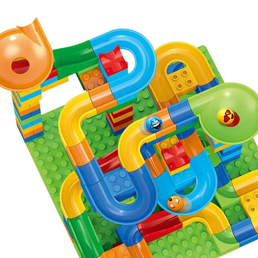 Slide & Build Block Set – Creative Construction Toy for Kids Ages 3+