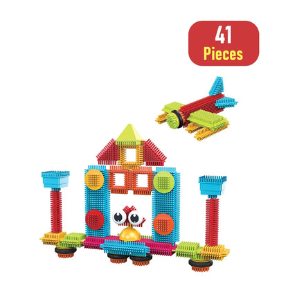 Bristle Blocks STEM Building Set – Creative, Educational Toy for Kids Ages 3+